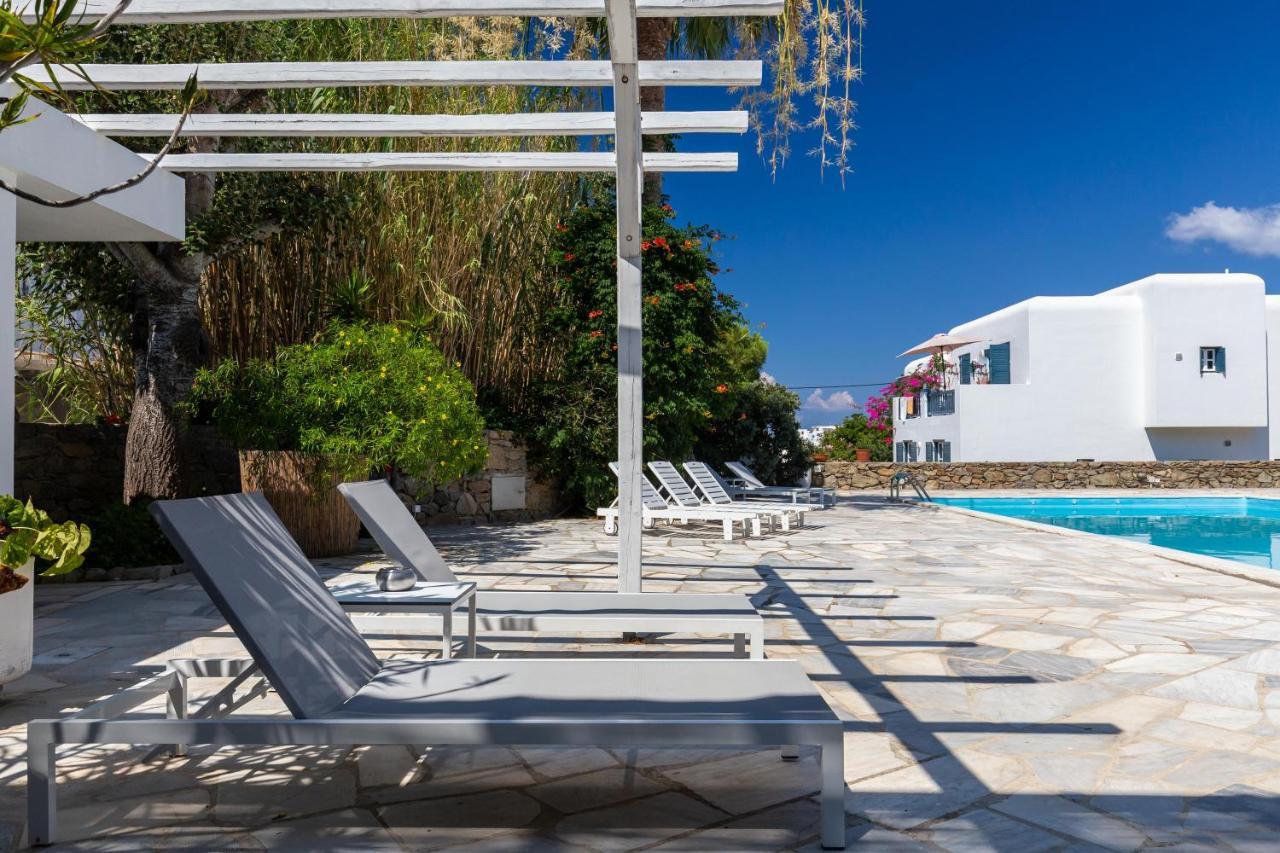Callisti Mykonos Town With Pool View And Calypso Upper Floor With Sea View Eksteriør bilde