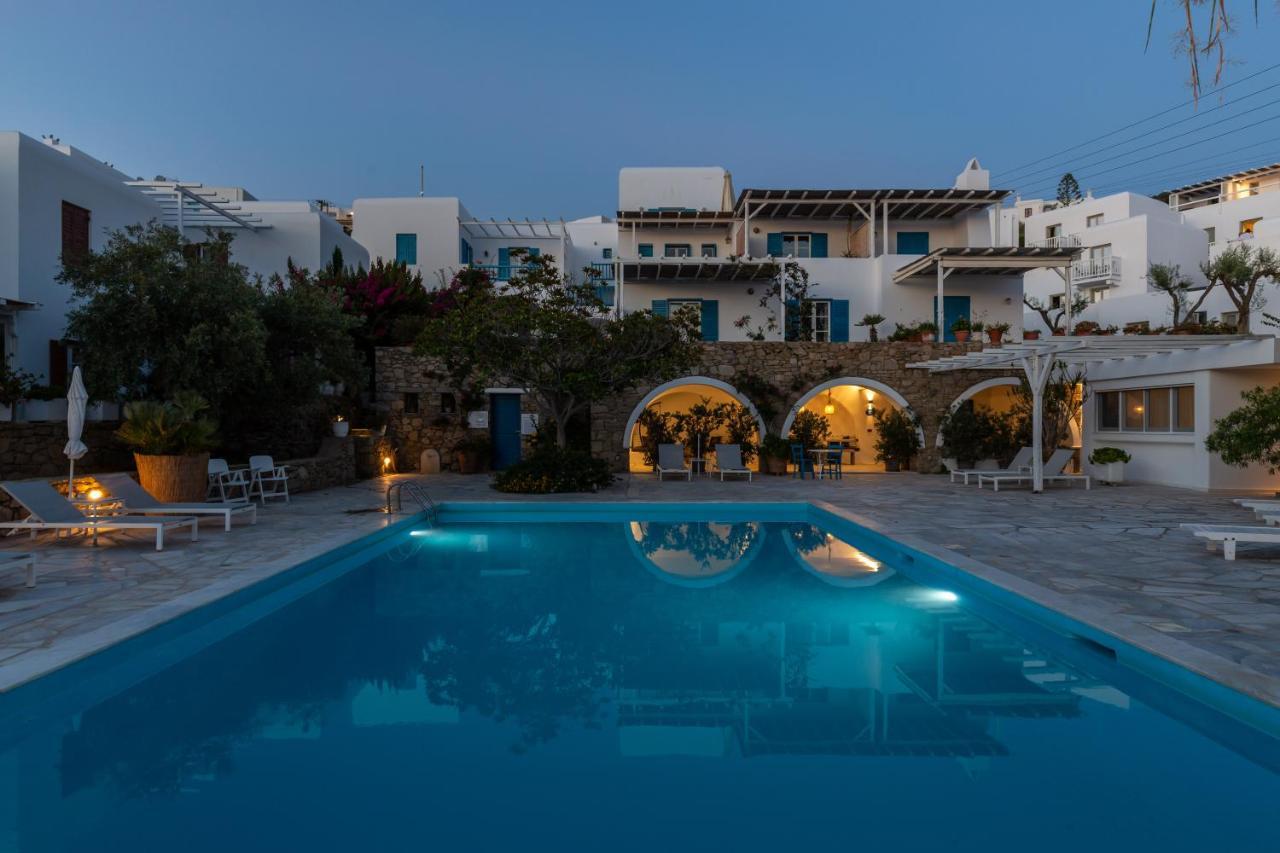 Callisti Mykonos Town With Pool View And Calypso Upper Floor With Sea View Eksteriør bilde