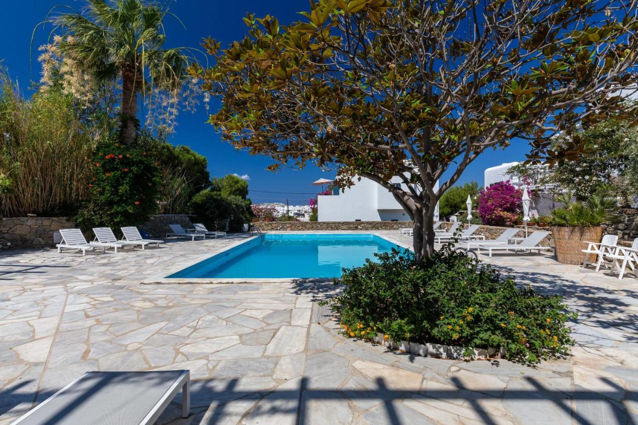 Callisti Mykonos Town With Pool View And Calypso Upper Floor With Sea View Eksteriør bilde