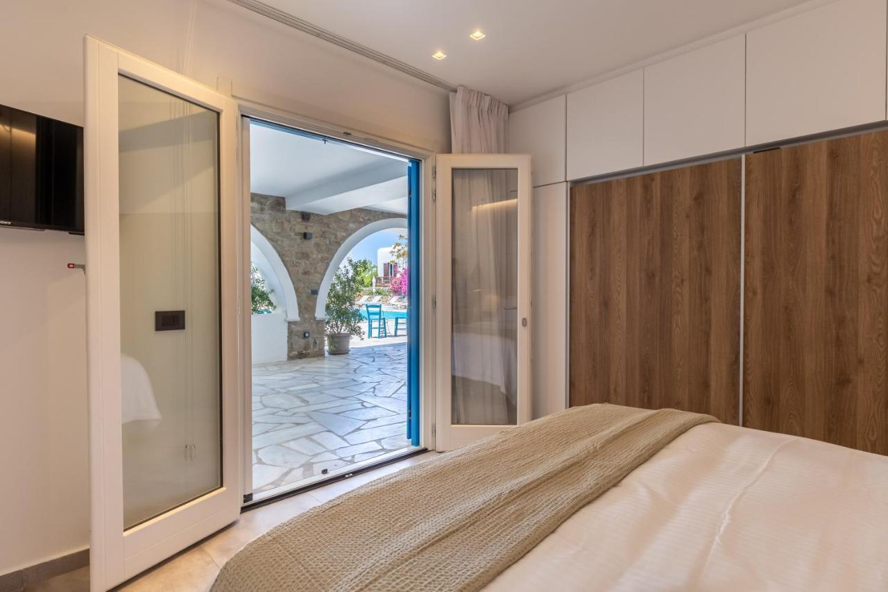 Callisti Mykonos Town With Pool View And Calypso Upper Floor With Sea View Eksteriør bilde