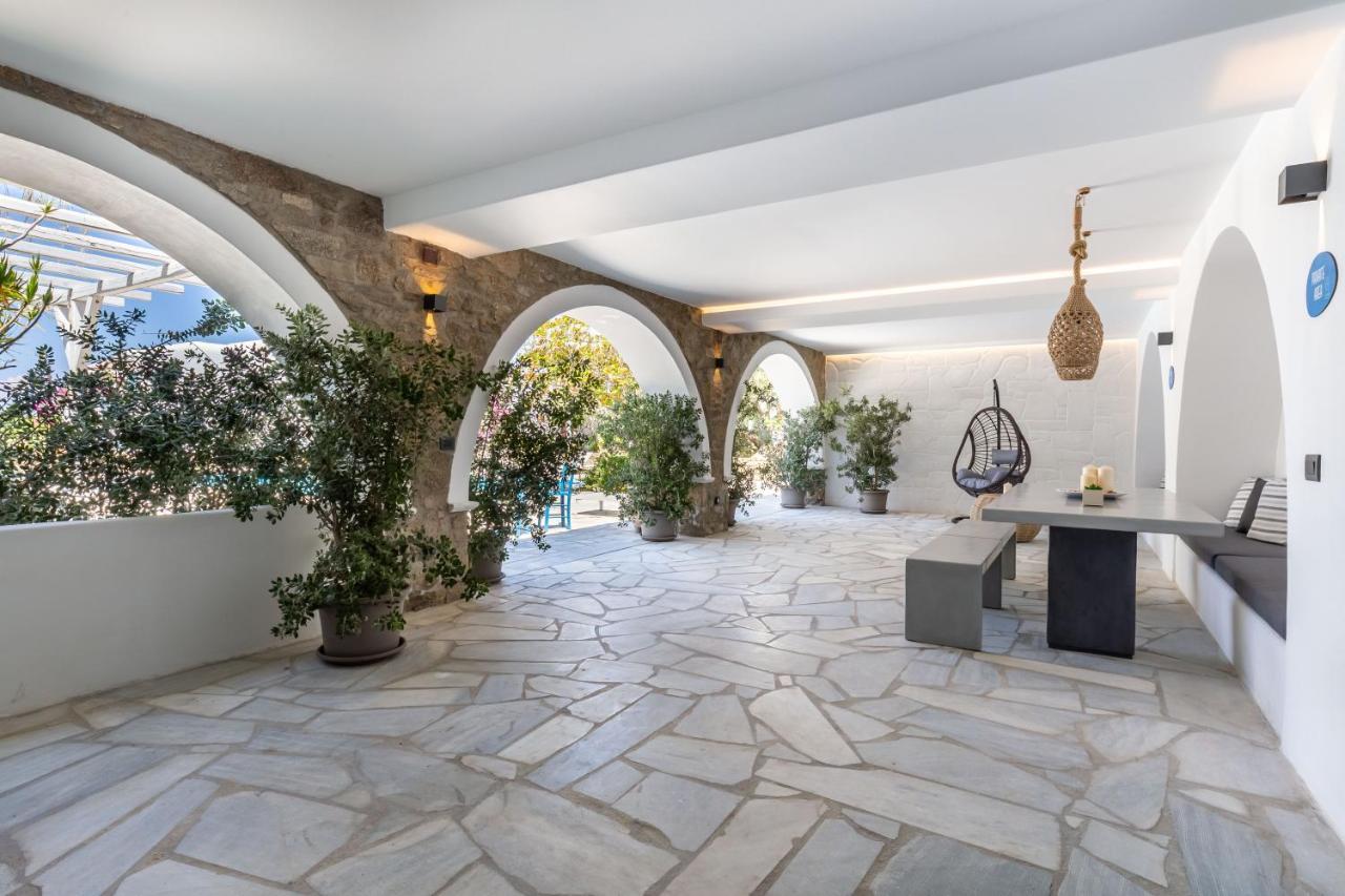 Callisti Mykonos Town With Pool View And Calypso Upper Floor With Sea View Eksteriør bilde