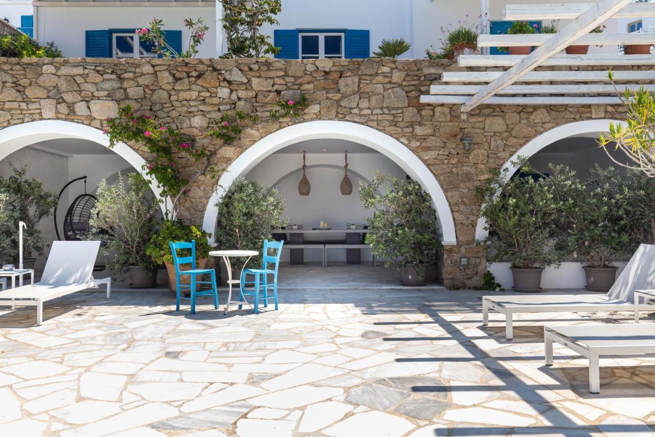 Callisti Mykonos Town With Pool View And Calypso Upper Floor With Sea View Eksteriør bilde