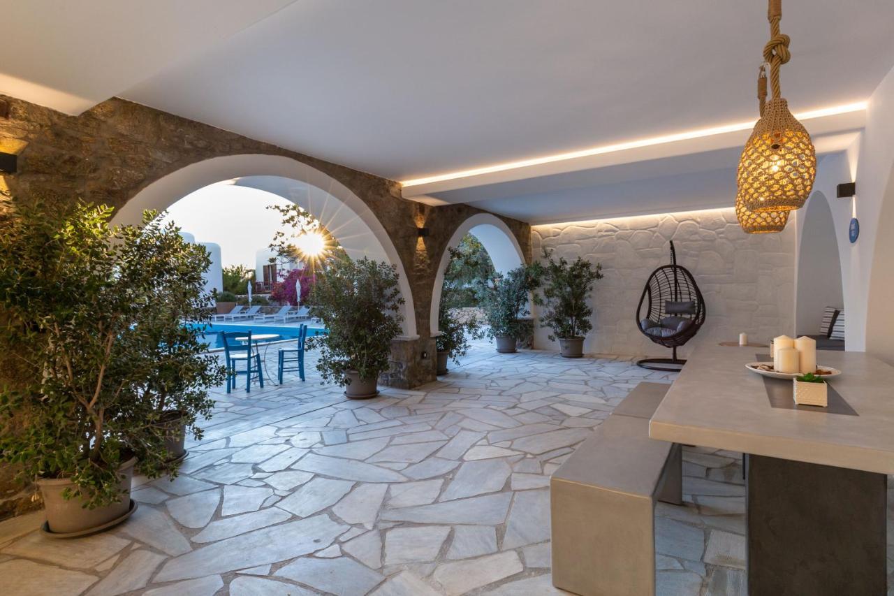 Callisti Mykonos Town With Pool View And Calypso Upper Floor With Sea View Eksteriør bilde